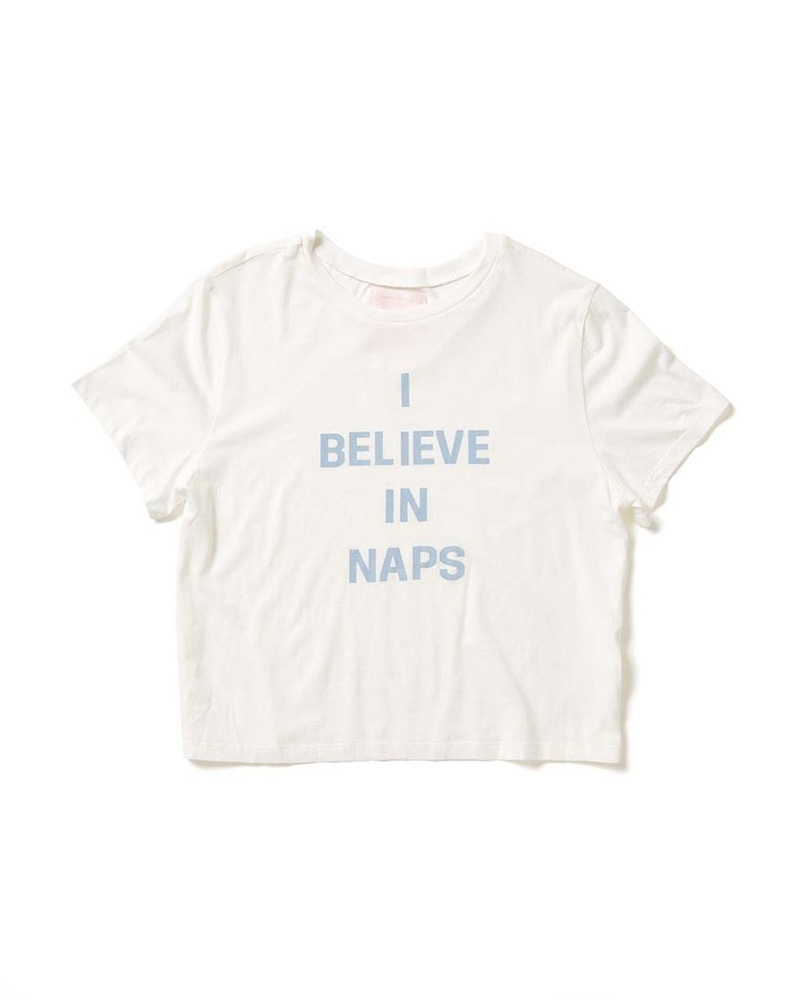 I Believe In Naps Boxy Tee