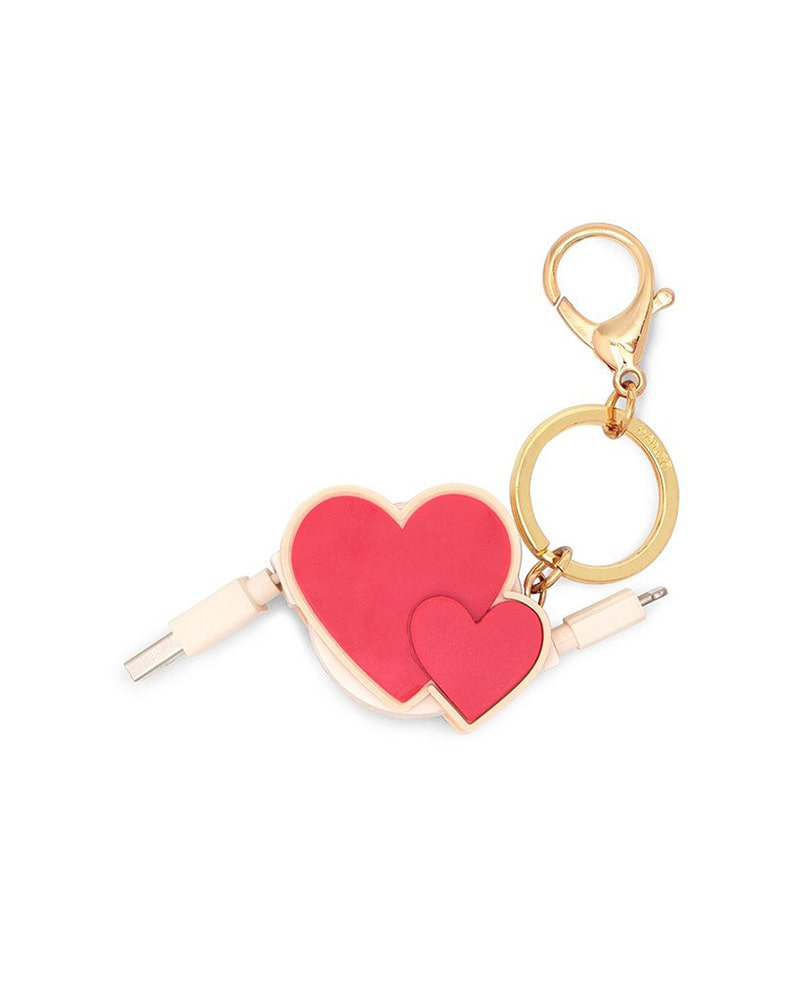 Retractable Charging Cord - Heart To Heart (80cm)