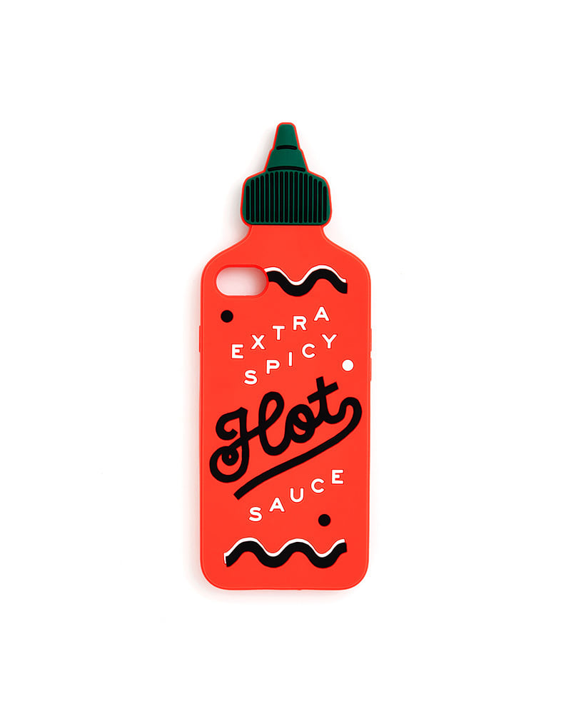 Silicone Iphone 7 Case, Hot Sauce